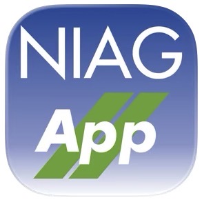 Das Symbol der  NIAG-App im Apple-Betriebssystem iOS.